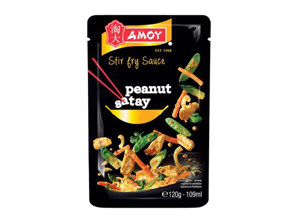 Amoy Stir Fry Sauce Peanut Satay