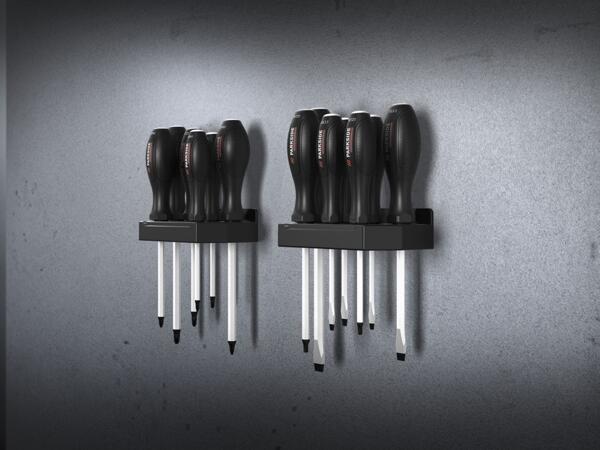 Chisel screwdriver set, 13 pieces