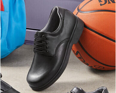 Premium Leather Lace Up School Shoes