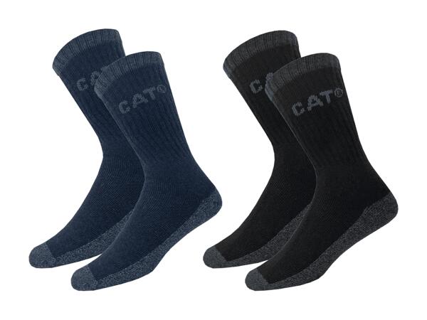 Chaussettes de travail thermorégulatrices, set de 2 paires