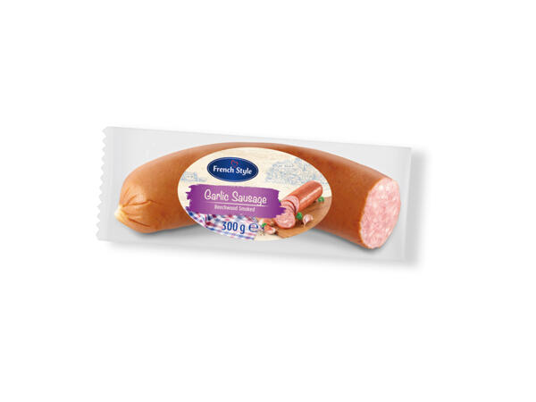 Rökt vitlökskorv