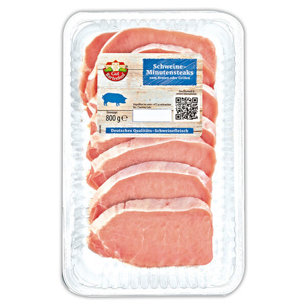 Schweine Minutensteaks