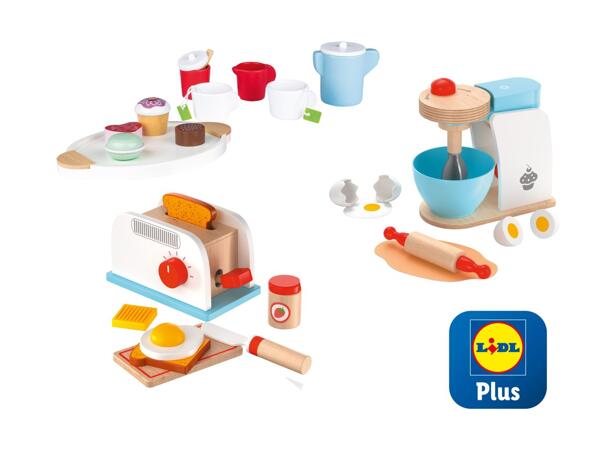 Set d'accessoires en bois pour cuisine