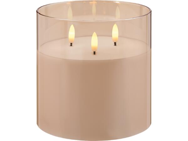 LED-ljus i glas