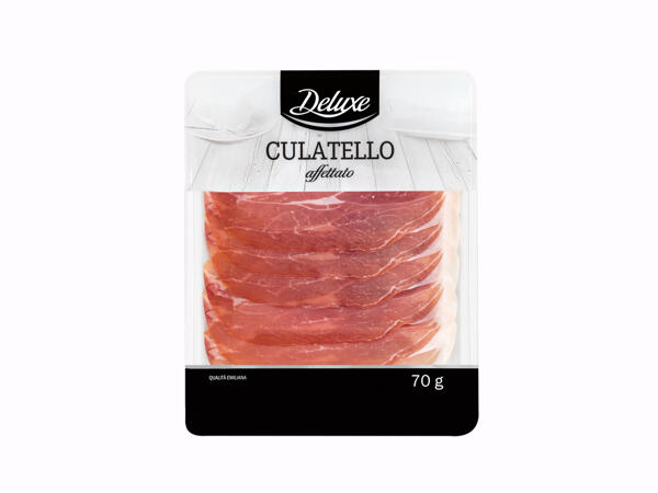 Sliced ​​Culatello