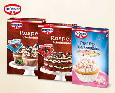 DR. OETKER Raspelschokolade/Marshmallows
