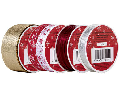 WEIHNACHTLICHES GESCHENKBAND