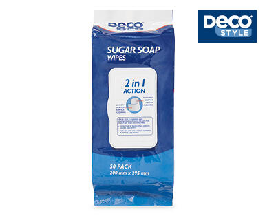 Sugar Soap Wipes 50pk