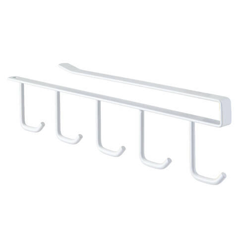Hanging Kitchen Organizer - Utensil Holder, White