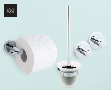 EASYHOME Bad-Accessoires aus Chrom