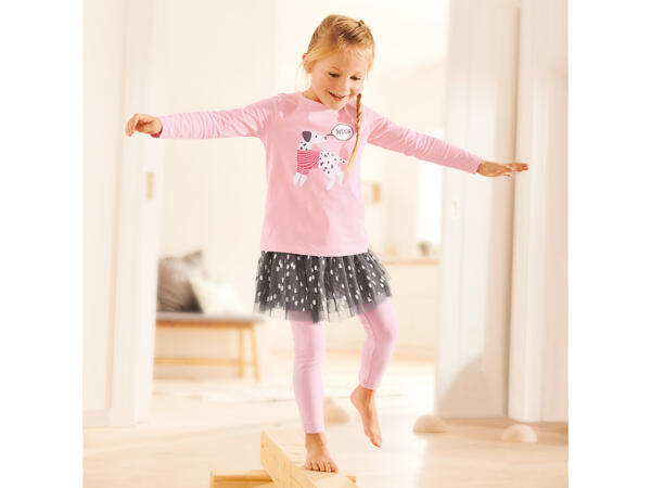 Mädchen Tüllrock mit Leggings