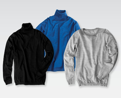 BLUE MOTION Damen-Merino-Pullover
