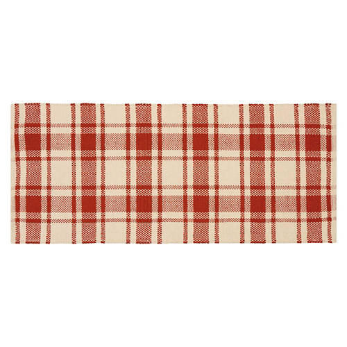 24" x 60" Handwoven Runner - Woodland Clay