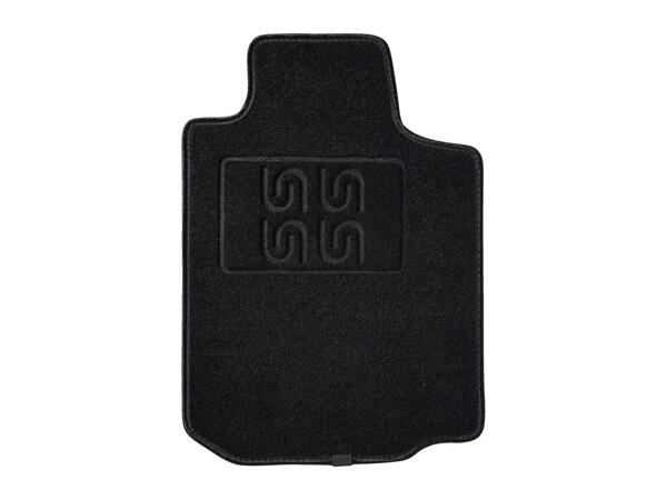 Ultimate Speed Black RS Racing Car Mat Set - 4 Piece Set