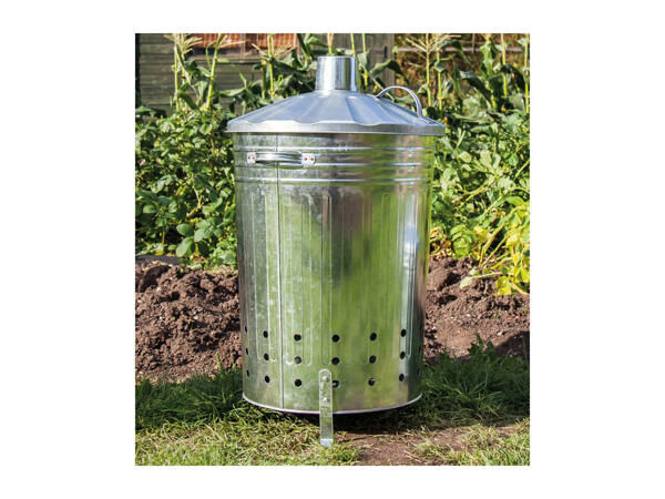 Heritage Gardening 80L Galvanised Steel Garden Incinerator