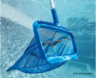 Pool Leaf Rake or Curved Flexible Wall Brush