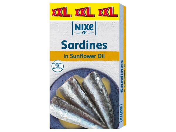 Sardiner i solrosolja