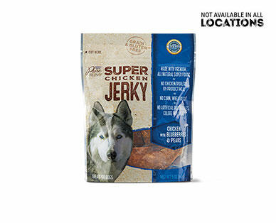 Pure Being Super Chicken or Super Turkey Jerky Dog Treat