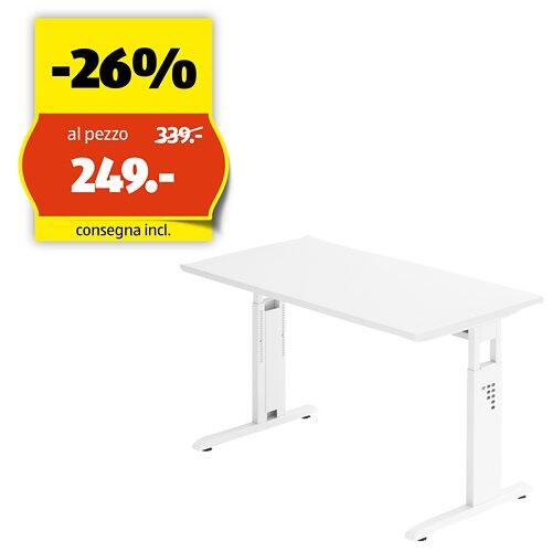 APOLLO Scrivania per ufficio Zero 120 x 67.2 cm