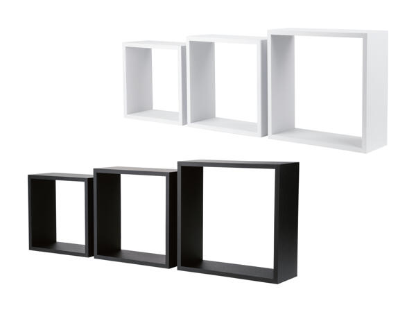 Set d'étagères carrées