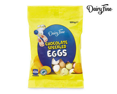 DAIRY FINE Chocolate Speckled Eggs 100g