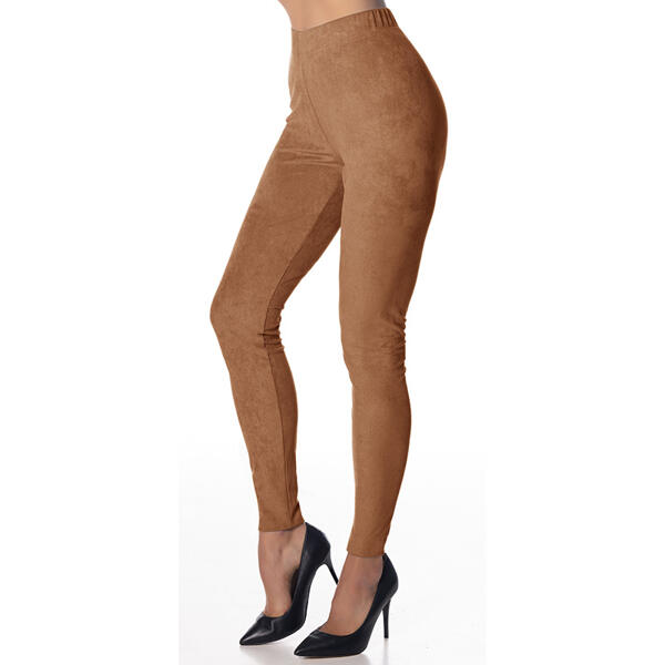 Leggings in Wildleder-Optik