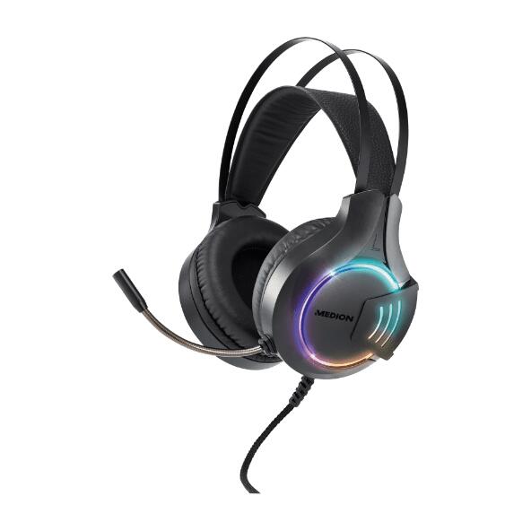 Gaming headset med LED