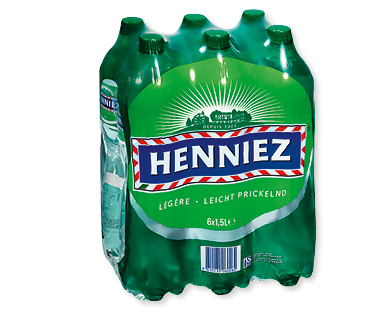 Eau minérale légère HENNIEZ