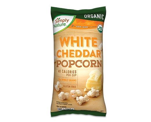 Simply Nature 
 Organic White Cheddar Popcorn