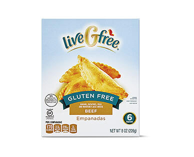 LiveGfree Gluten Free Empanadas Assorted varieties