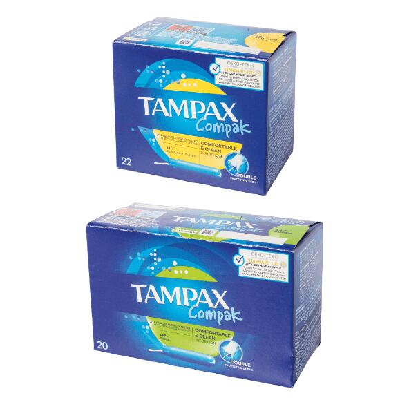 TAMPAX(R) 				Tampax compak