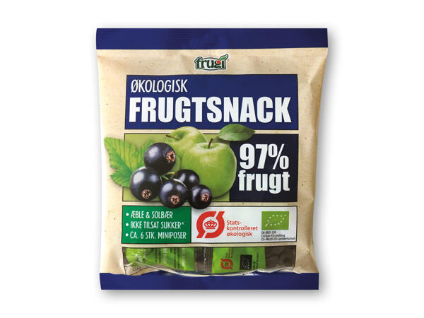 Frugi økologiske frugtsnacks