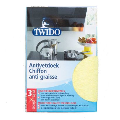 Chiffons anti-graisse, 3 pcs