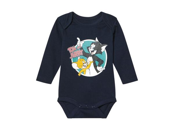 WARNER WORLD(R) Langærmet babybody