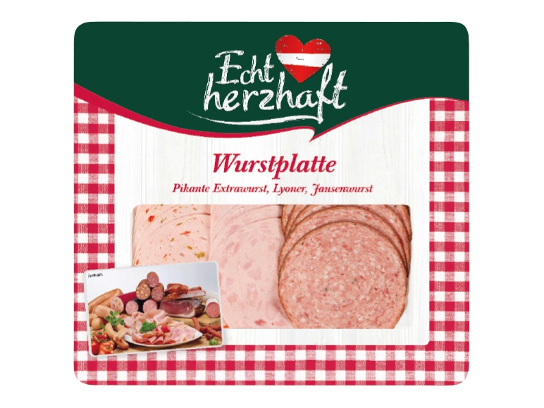 ECHT HERZHAFT Wurstplatte