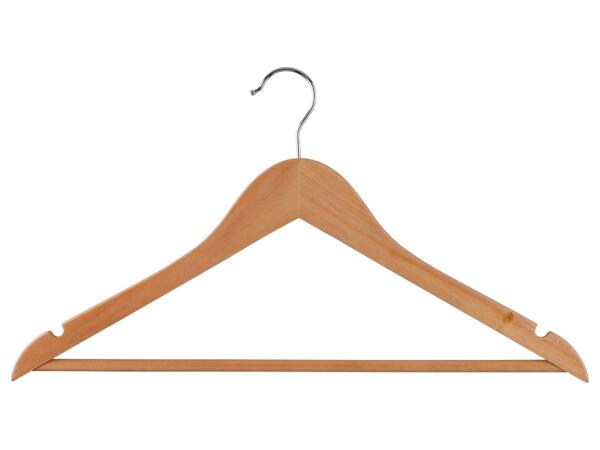 Wooden hangers, 2 or 6 pieces