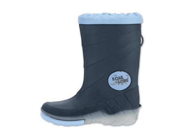 Kleinkinder Blinkregenstiefel
