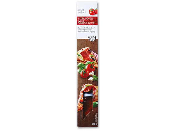 CHEF SELECT Pizzadej med tomatsauce
