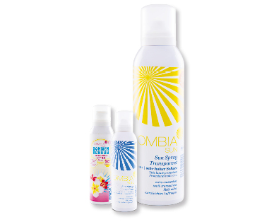 Assortiment de sprays solaires OMBIA SUN