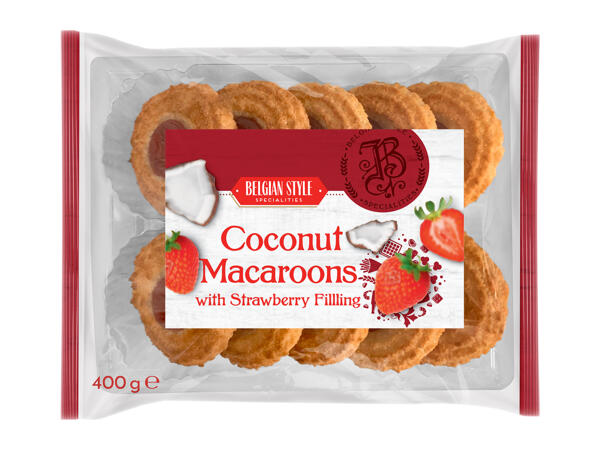 Belgian Style Coconut Pastries