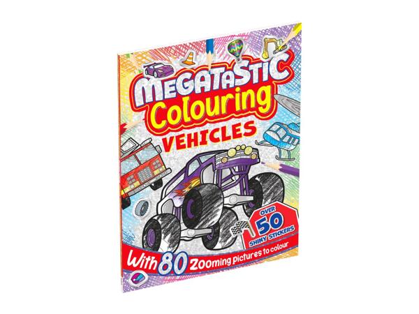 Megatastic Colouring Book - Vehicles