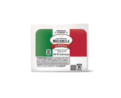 Happy Farms Preferred Whole Milk or Part Skim Mozzarella