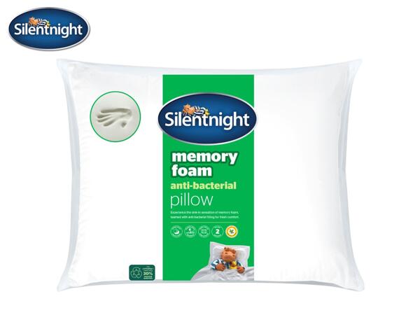 Silentnight Memory Foam Anti-Bacterial Pillow