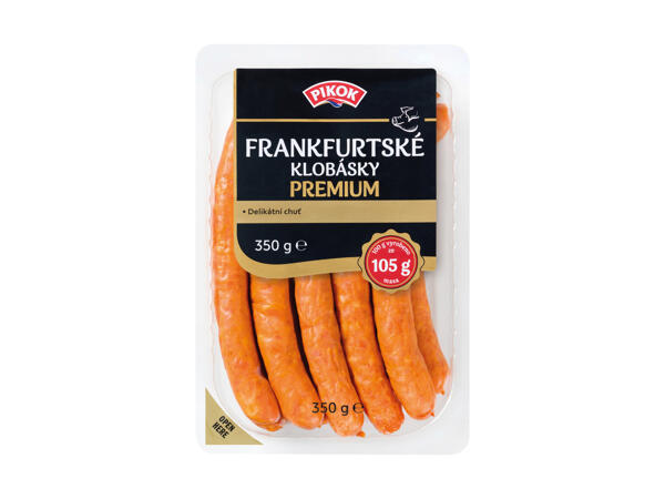 FRANKFURTSKÉ KLOBÁSKY