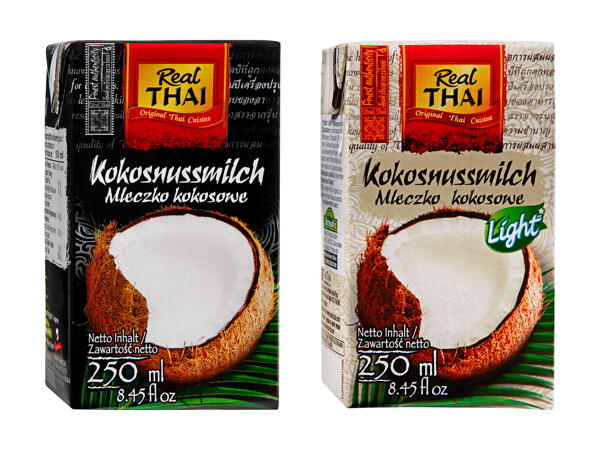 Lait de coco Real Thai