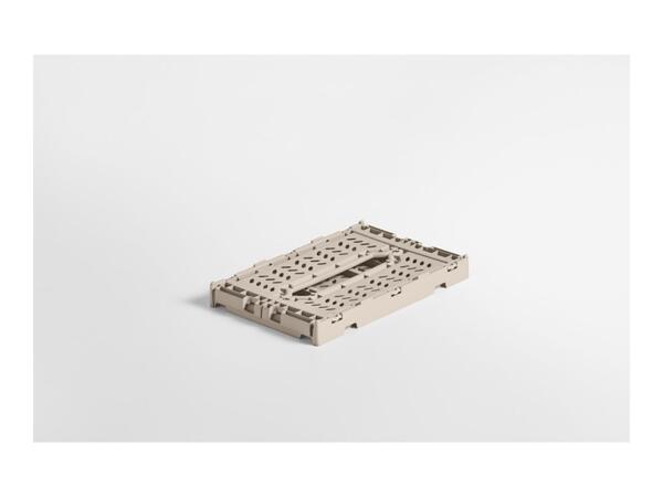 Livarno Home Collapsible Crate Set - 2 pack - Beige