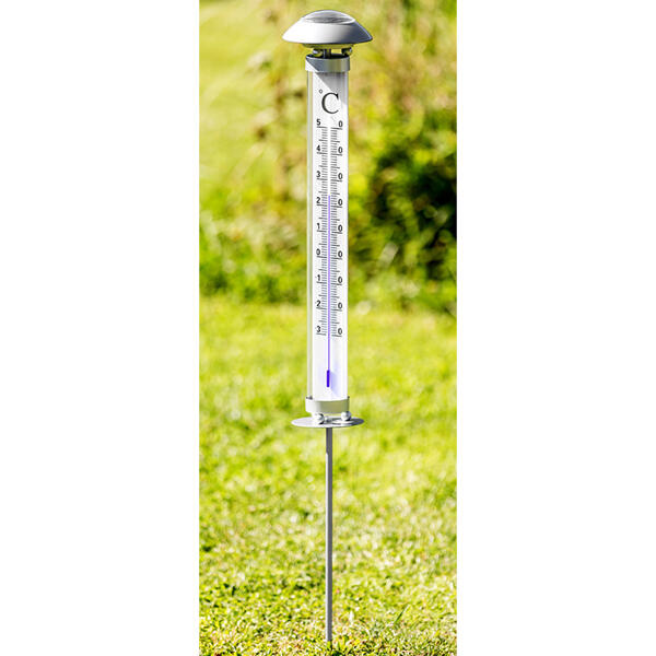 XL-LED-Solar-Thermometer