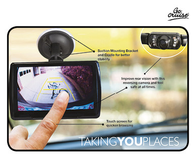 5" GPS WITH REVERSING CAMERA