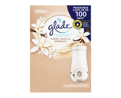 Glade Electric Scented Oil Warmer and Refill 20ml