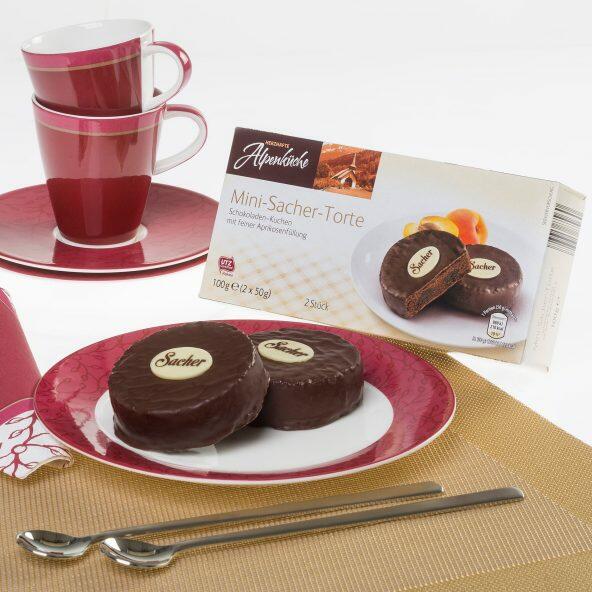 Mini Sacher tærter